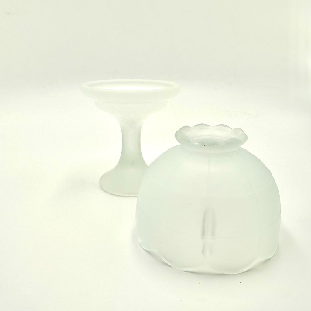 Westmoreland Satin Glass Fairy Lamp