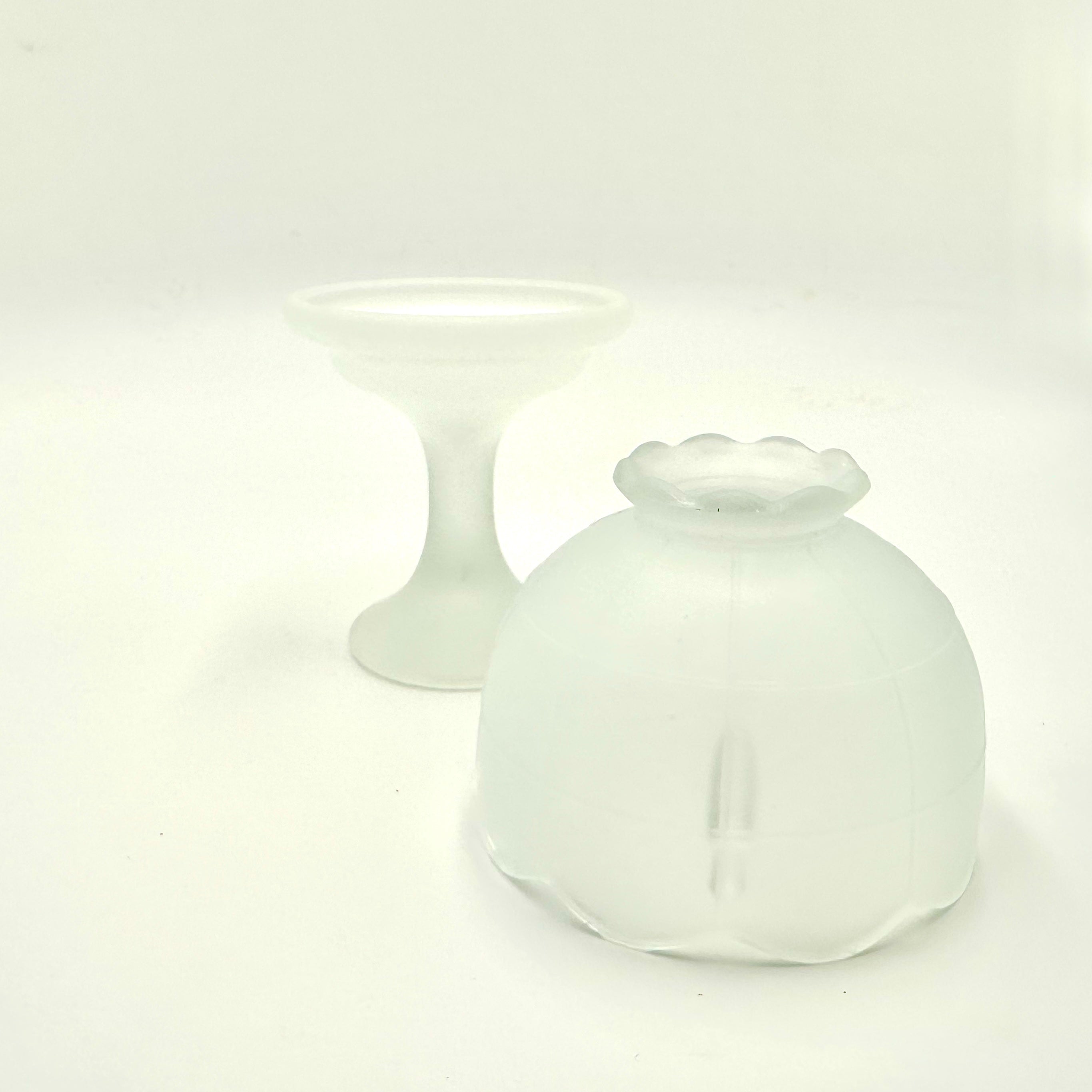 Westmoreland Satin Glass Fairy Lamp
