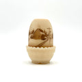 Fenton Cameo Satin "Down by the Station" Fairy Lamp