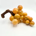 MCM Italian Alabaster Hand Carved Grape Cluster