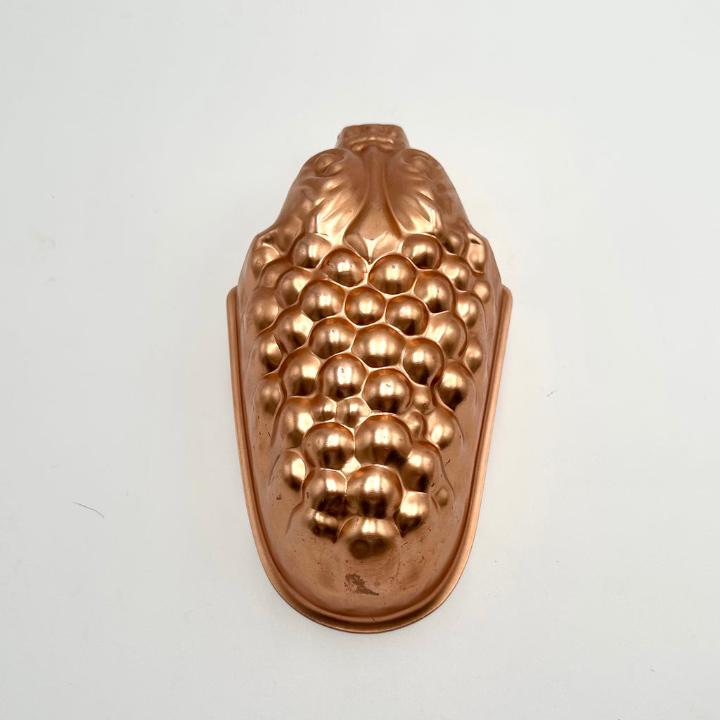 Copper Grape Cake Mold