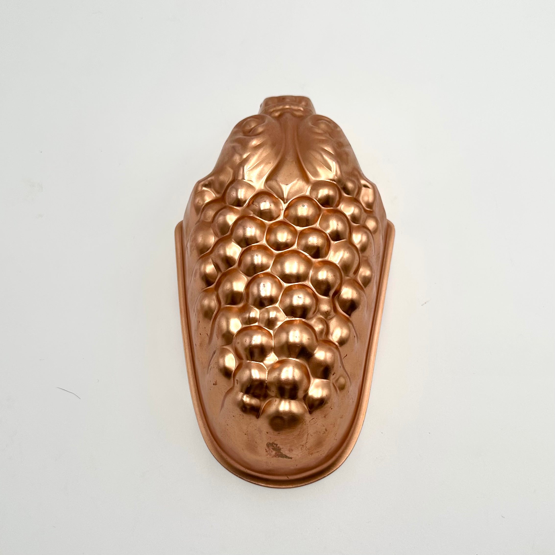 Copper Grape Cake Mold