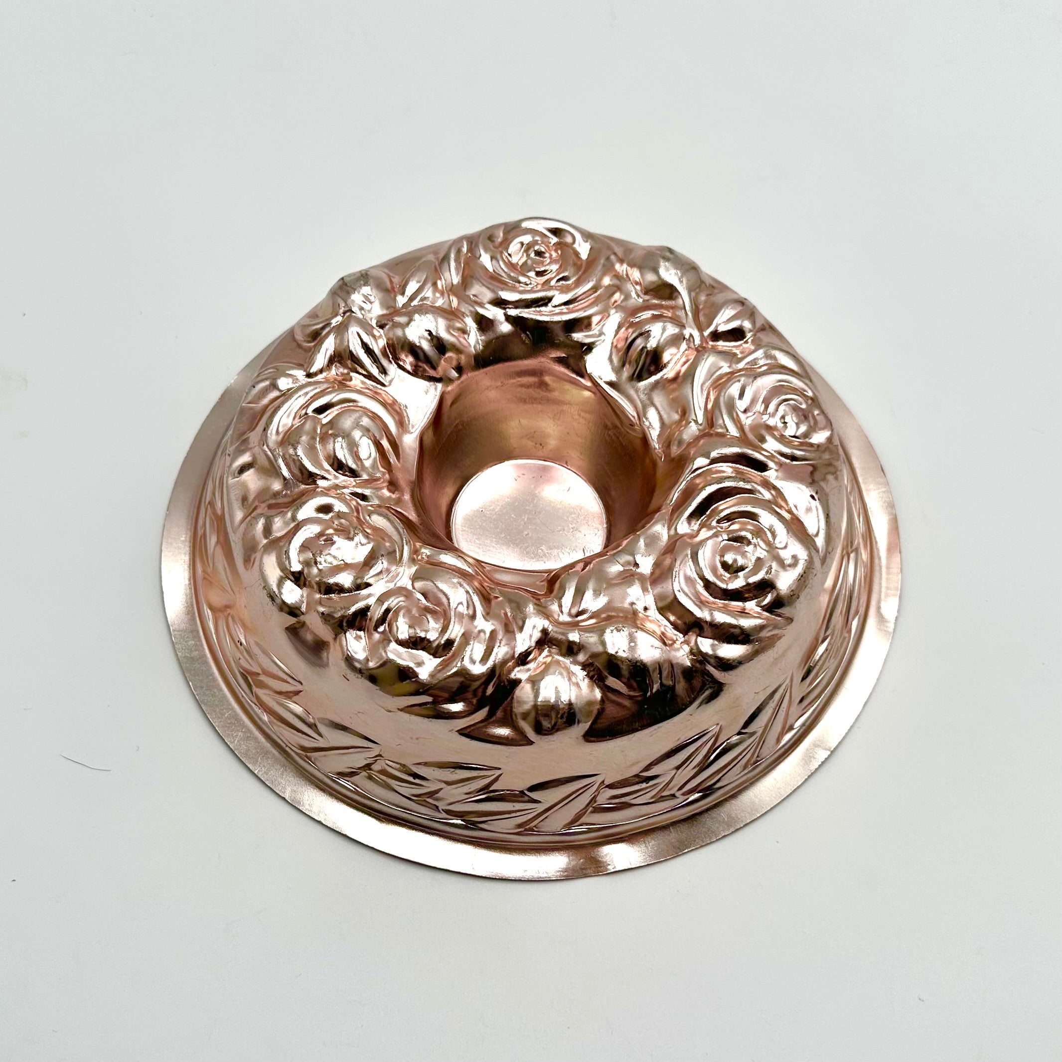 Copper Rose Wreath Mold