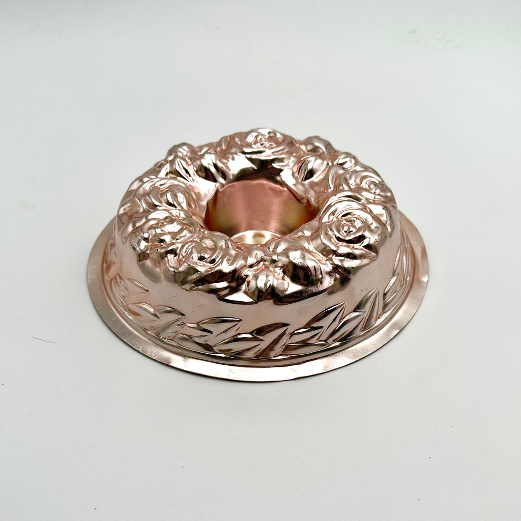 Copper Rose Wreath Mold