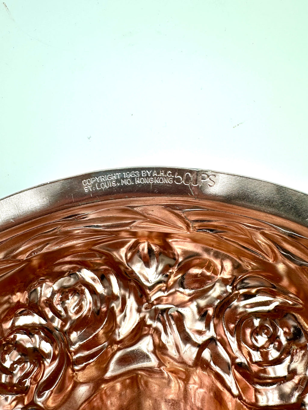 Copper Rose Wreath Mold
