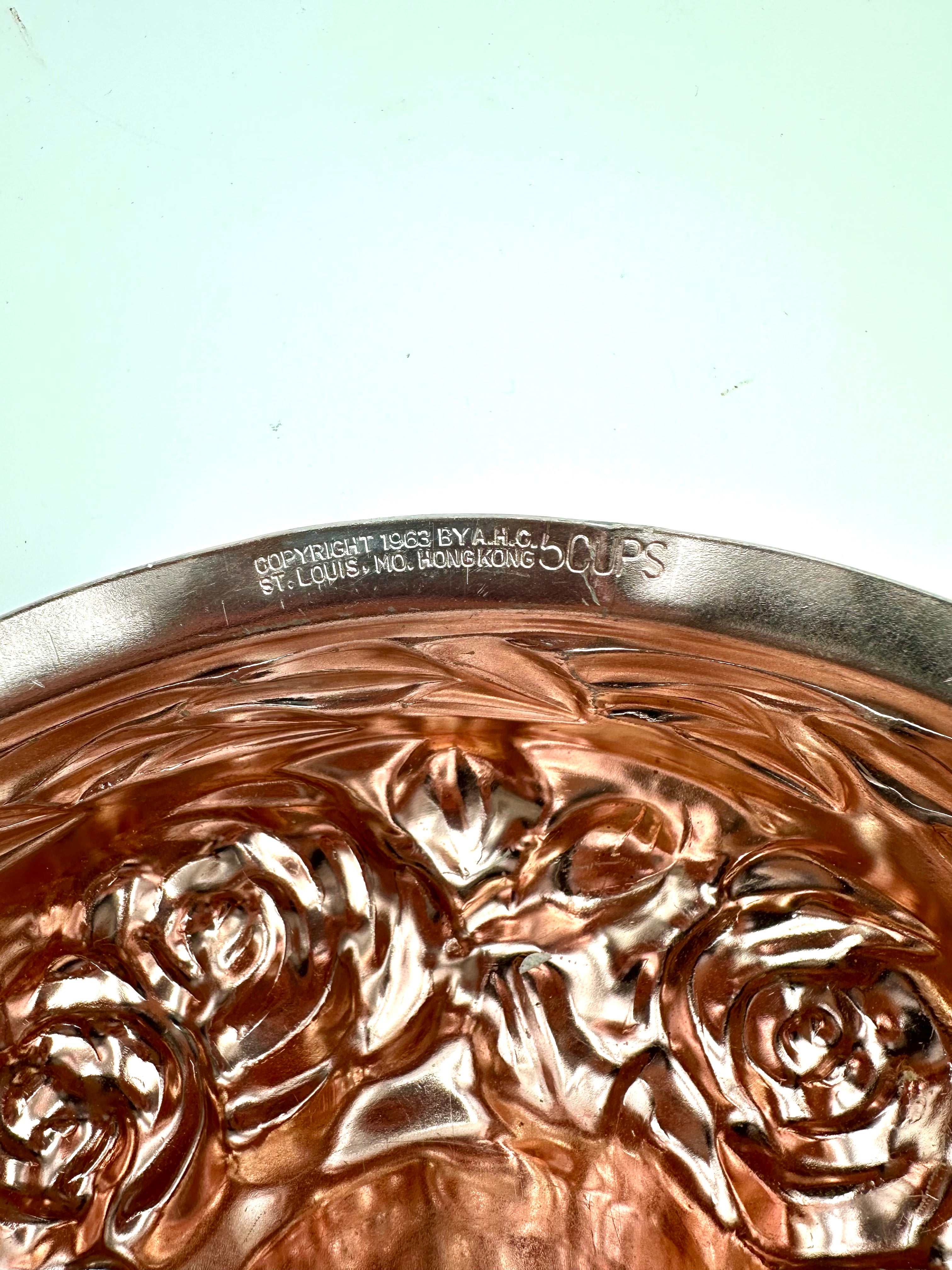 Copper Rose Wreath Mold