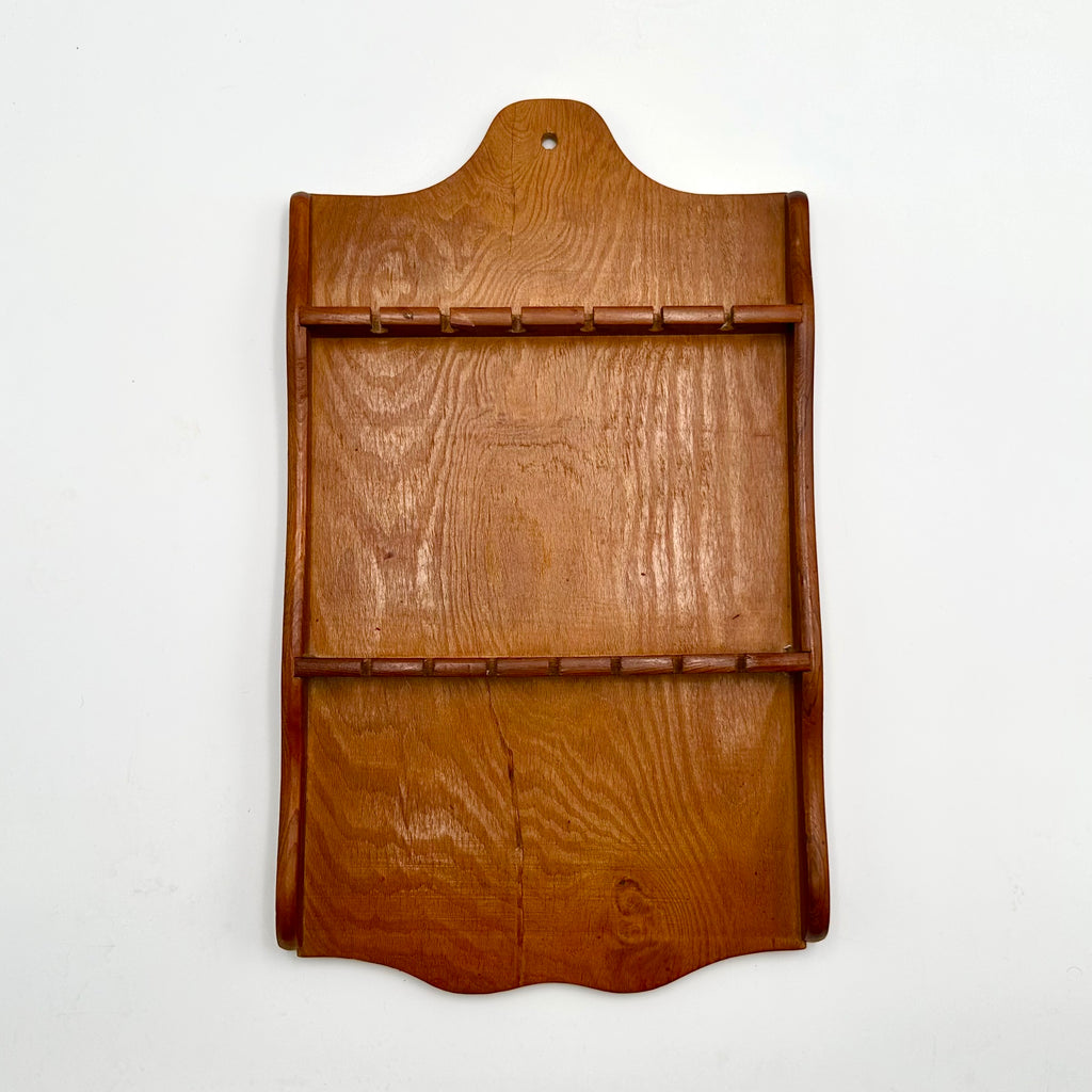 MCM Wooden Wall Mounted Mini Spoon Display rack