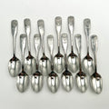 Vintage State Souvenir Spoons Lot Bicentennial 1776–1976 Stainless Steel USA