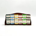 Westwood "Library Book" Spice Jar Set & Shelf