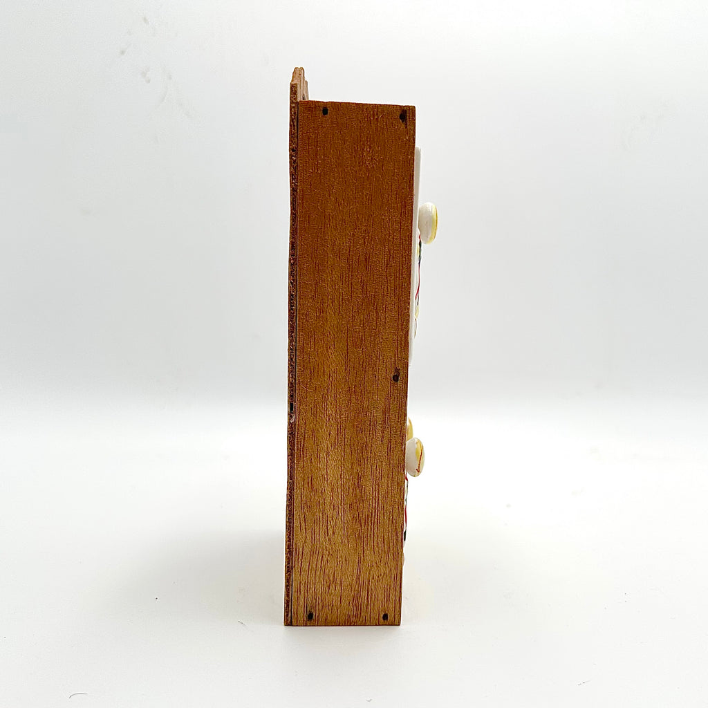 Japan Rooster Spice Jar Set & Wooden Rack