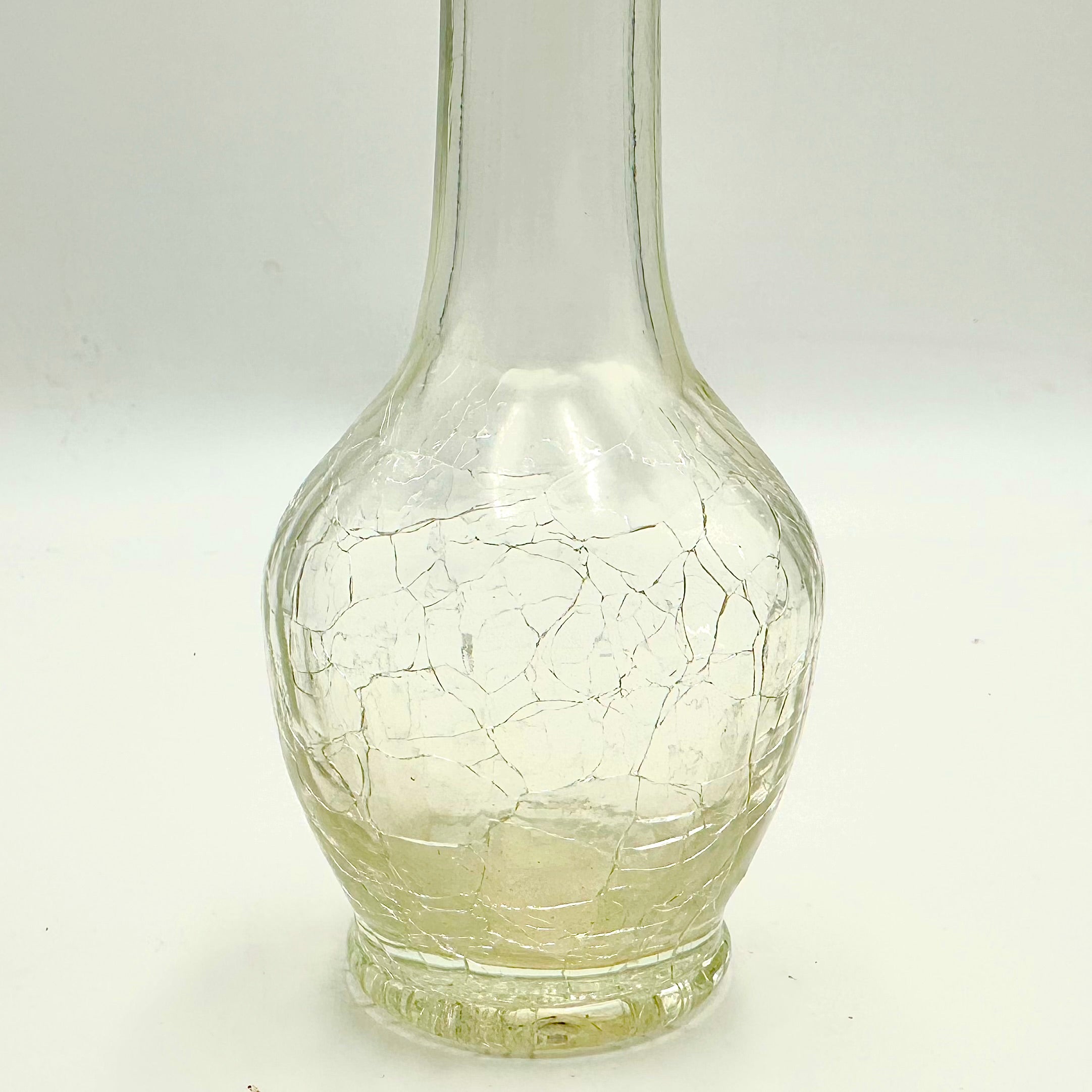 Blenko Crackle Glass Bud Vase
