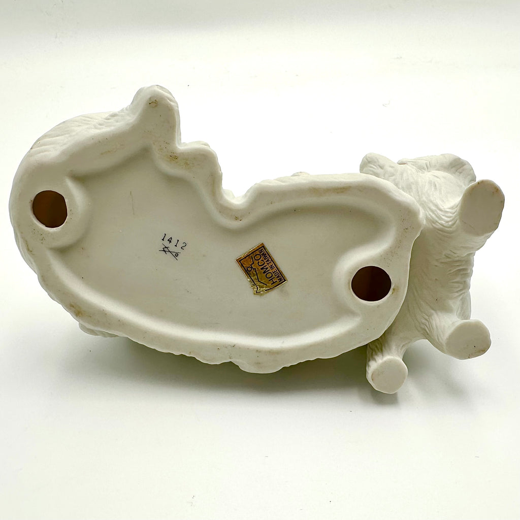 HOMCO Persian Cat Figurine & Kittens