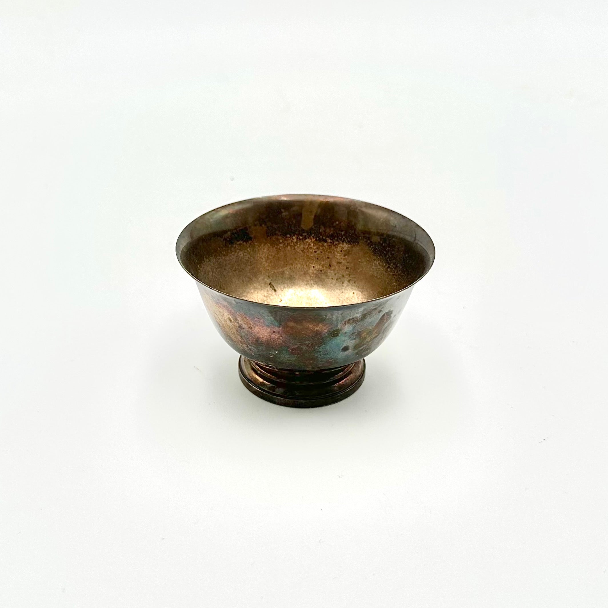 WM A Rogers Paul Revere Reproduction Silverplate Footed Bowl