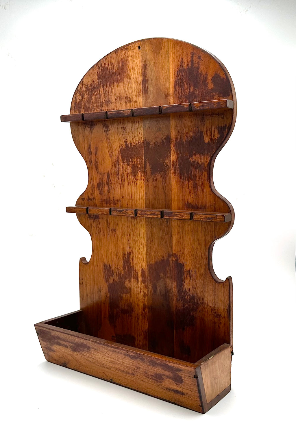 MCM Wooden Wall Mounted Mini Spoon Display rack