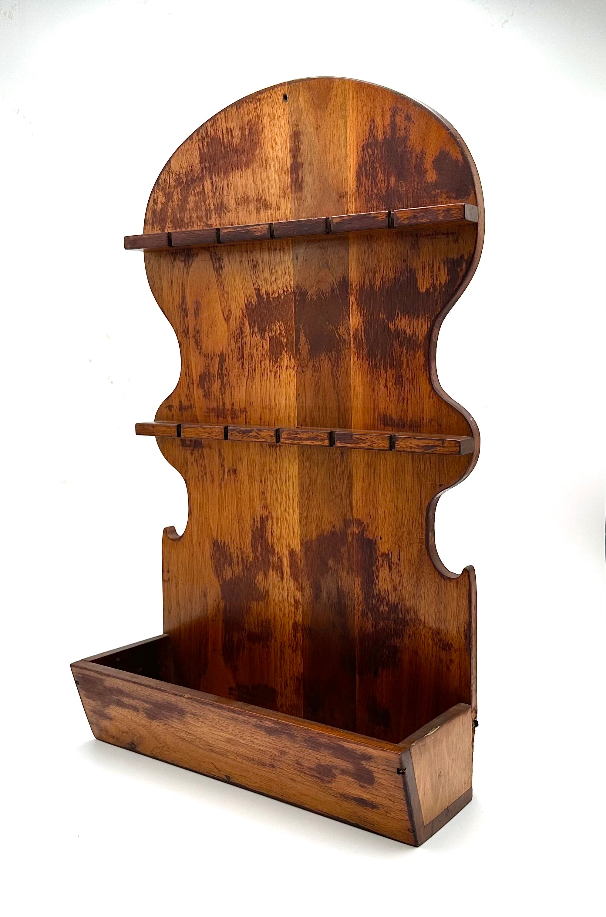 MCM Wooden Wall Mounted Mini Spoon Display rack