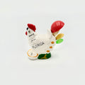 Florida Hen Measuring Spoon Holder Ring Dish