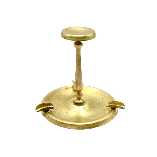 Brass Ashtray With Smoking Stand