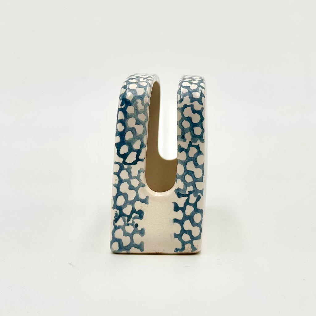 Corelle Blue Hearts Napkin Holder