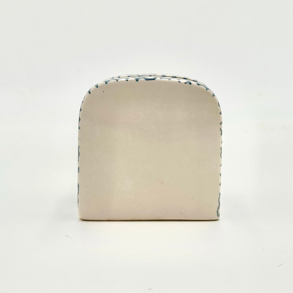 Corelle Blue Hearts Napkin Holder