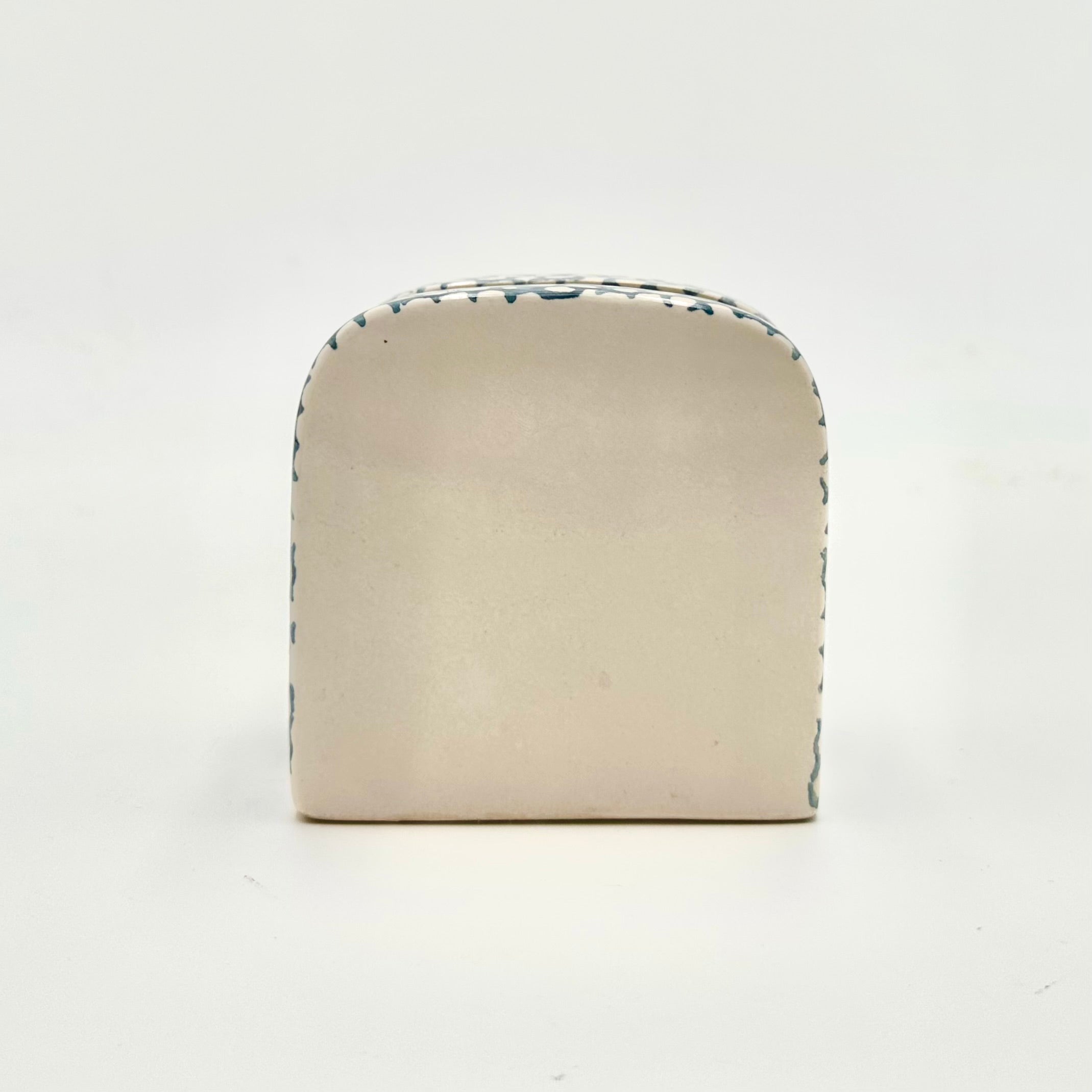 Corelle Blue Hearts Napkin Holder