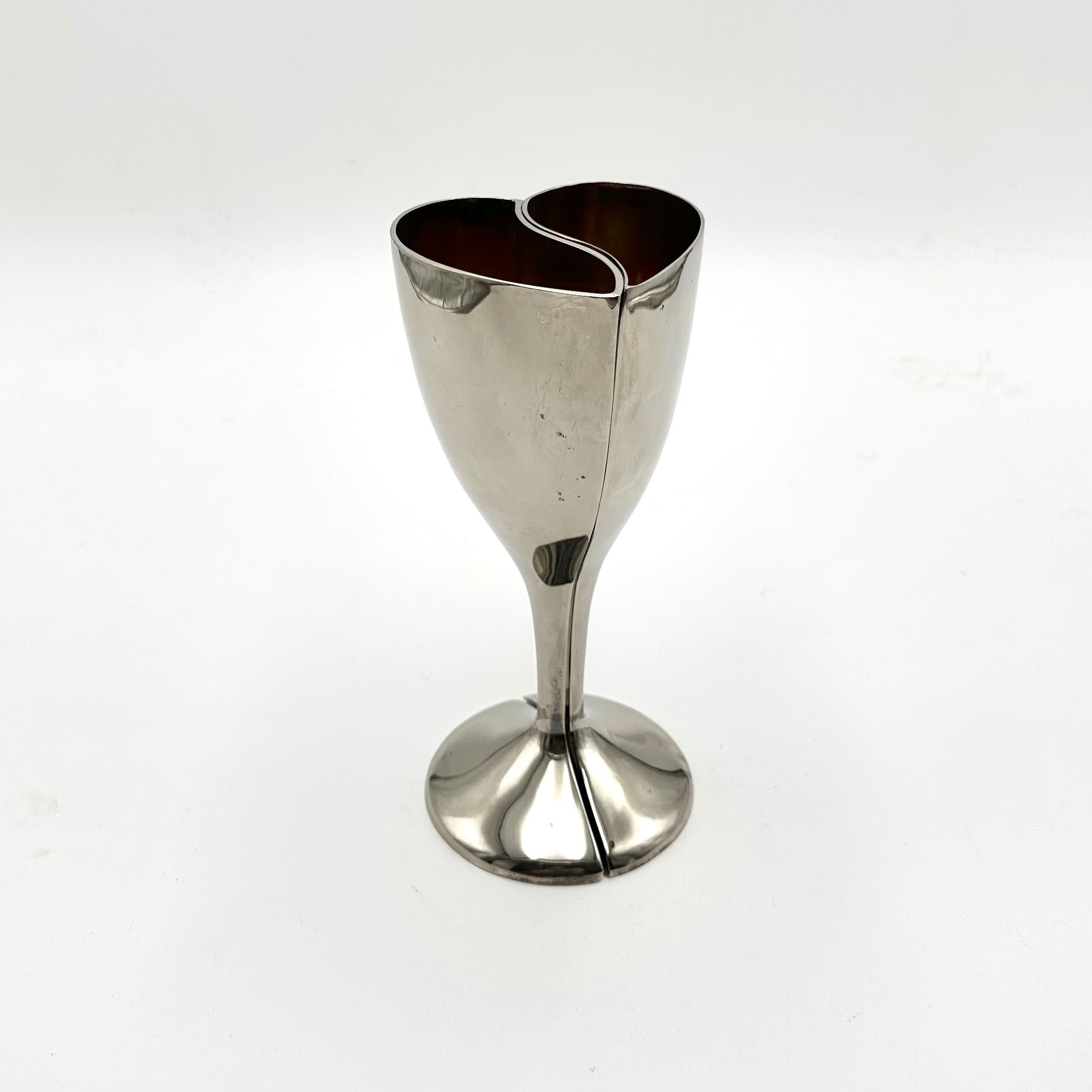 Lennox Kirk Steiff Collection Interlocking Champagne Flutes