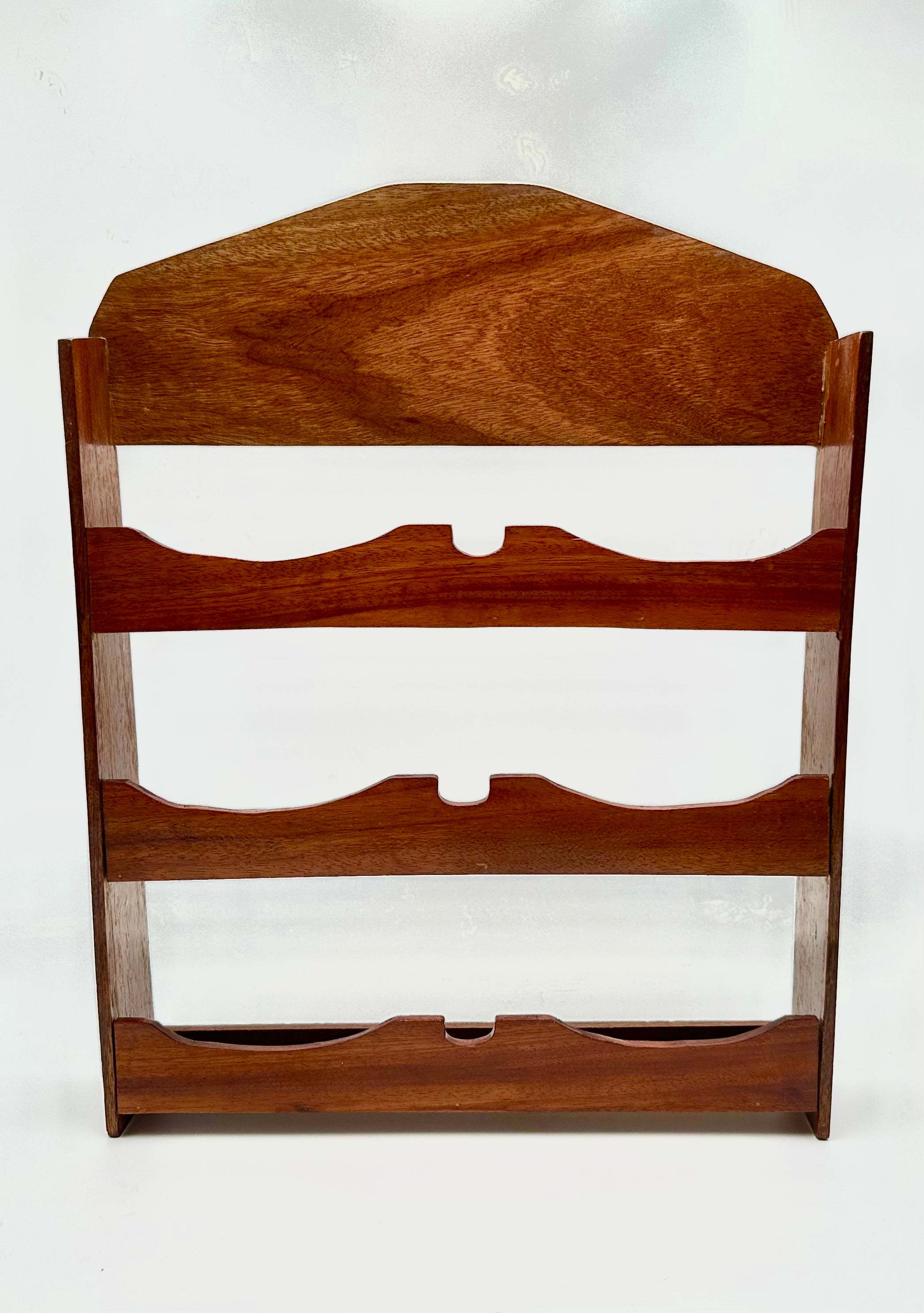 Wooden Spice Rack with Glass Spice Jars