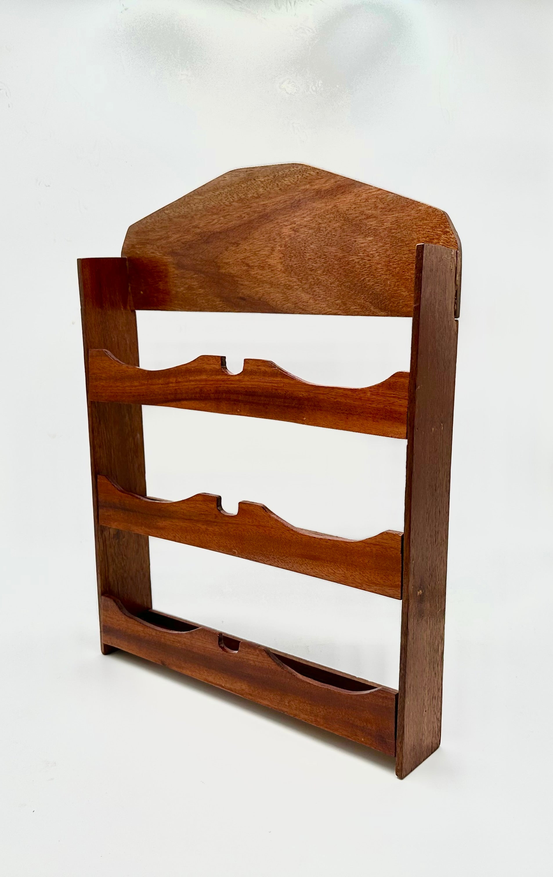 Wooden Spice Rack with Glass Spice Jars