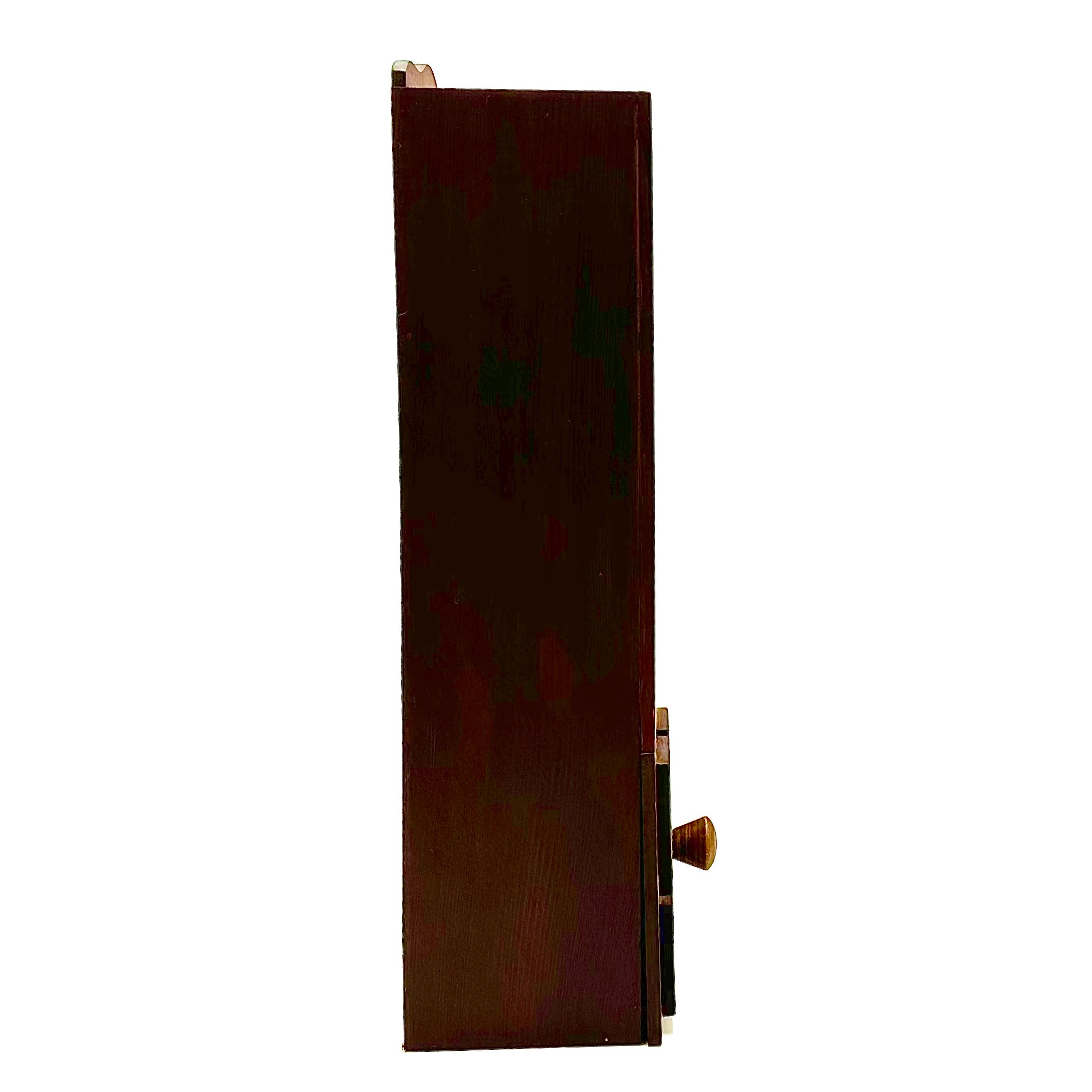 Wooden Wall Shelf with Drawer