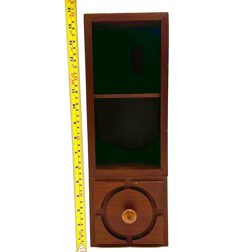 Wooden Wall Shelf with Drawer