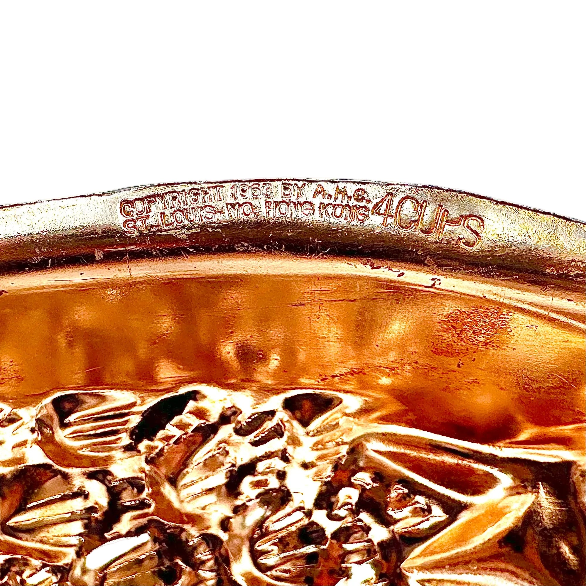 Copper A.M.C. Pineapple Mold