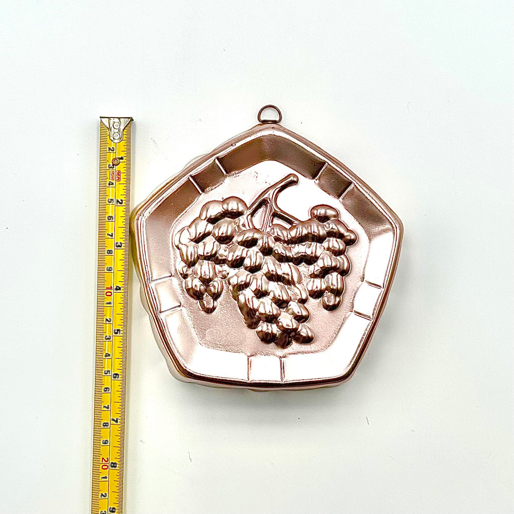 Copper West Bend Grape Mold