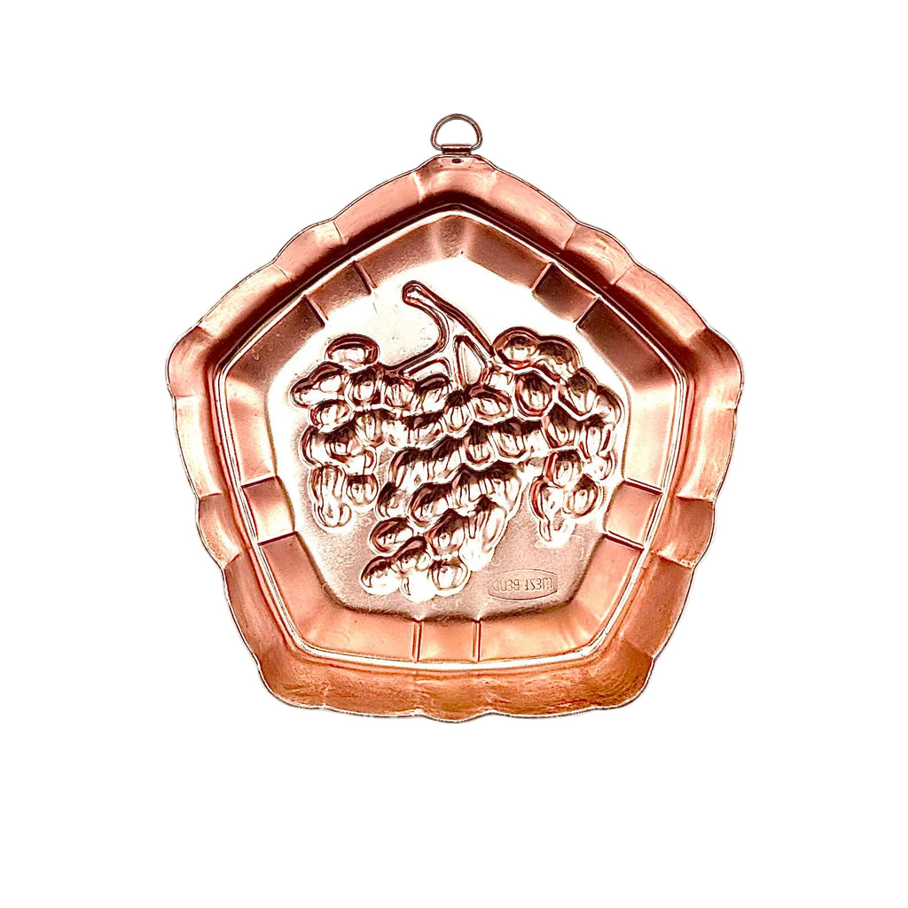 Copper West Bend Grape Mold