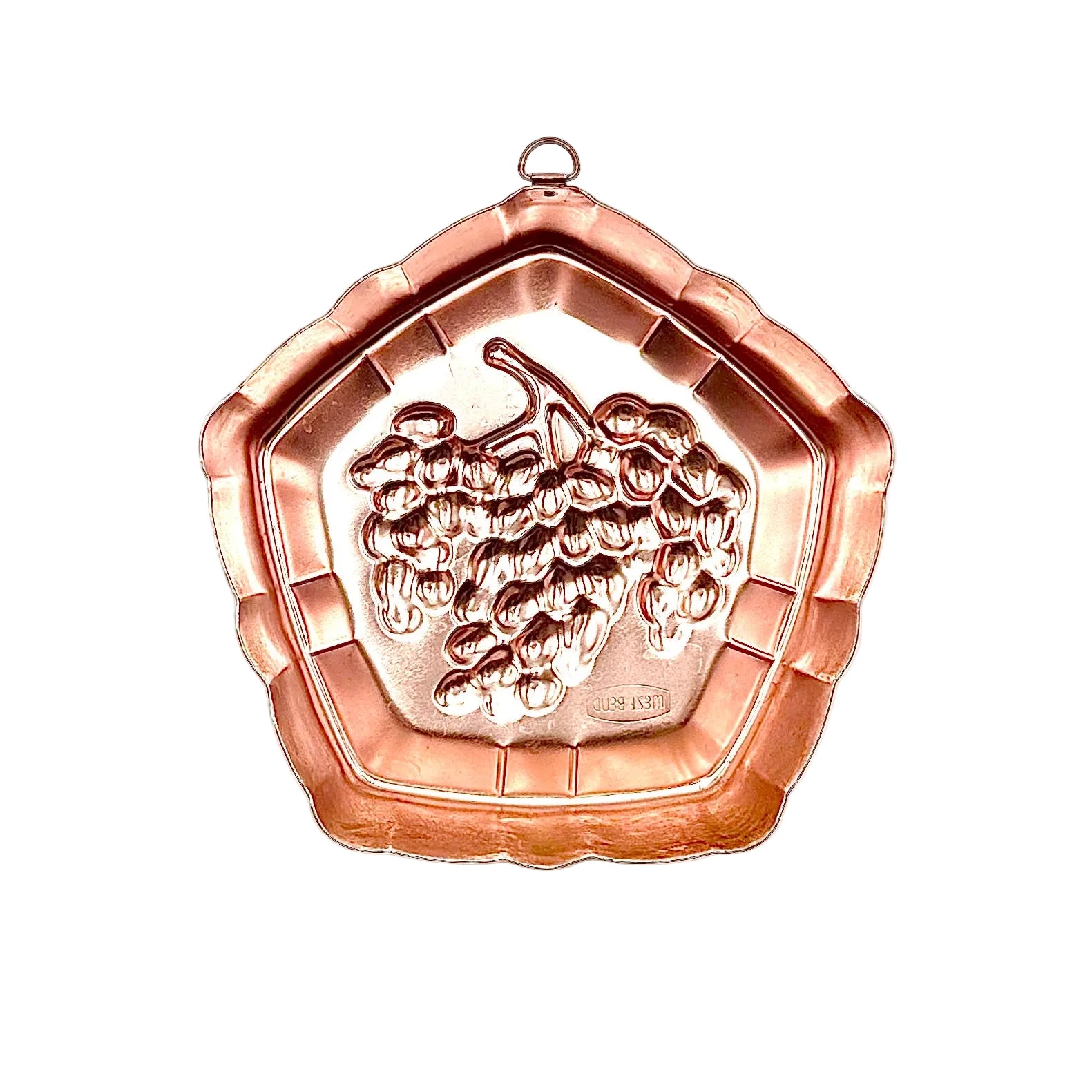 Copper West Bend Grape Mold