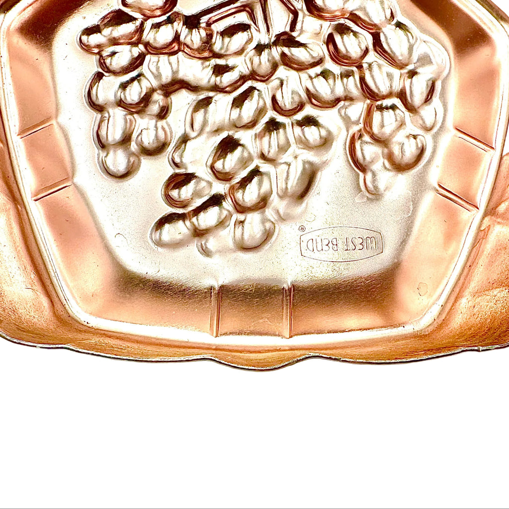 Copper West Bend Grape Mold