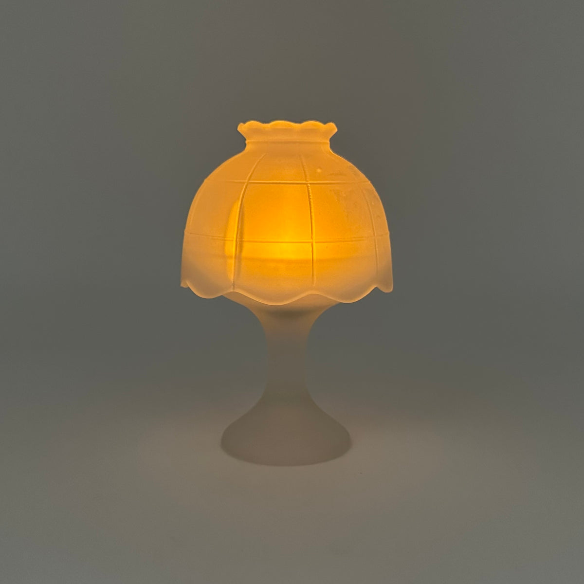 Westmoreland Satin Glass Fairy Lamp