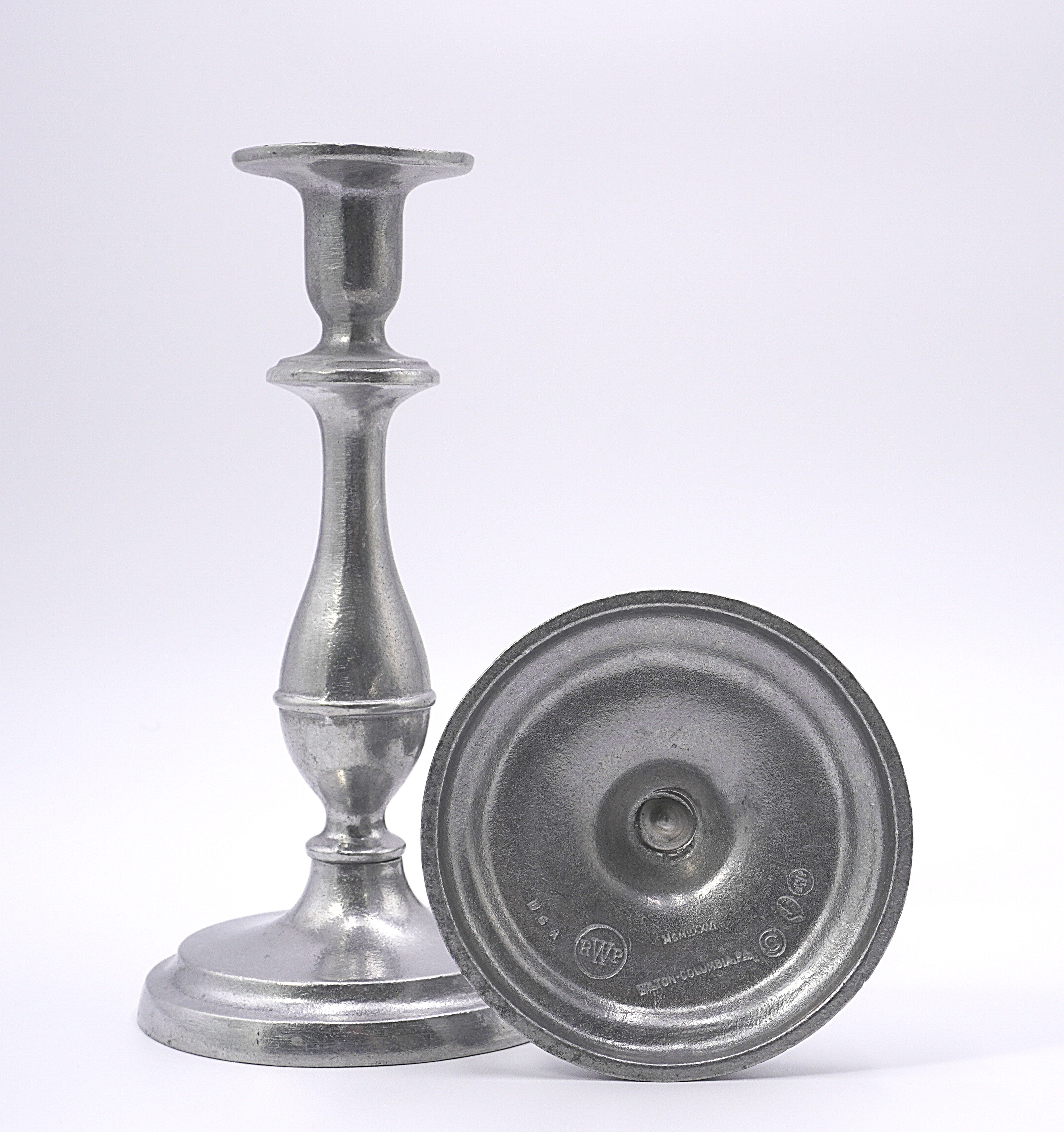 Vintage Wilton Armetale Pewter Candlesticks Pair