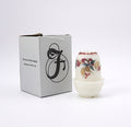 Fenton Hand Painted Fairy Lamp Signed with Original Box
