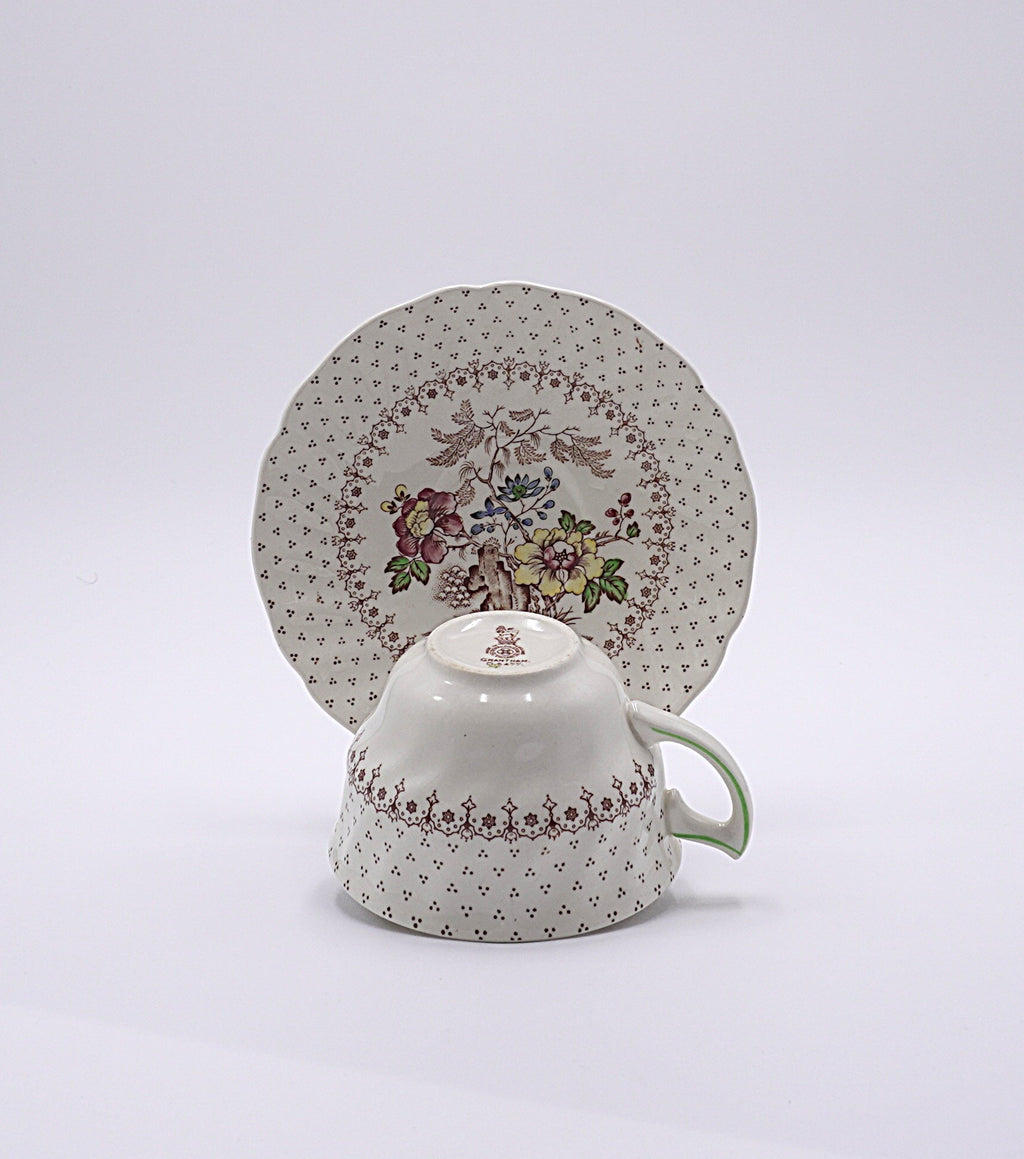Vintage Royal Doulton Grantham Teacup and Saucer