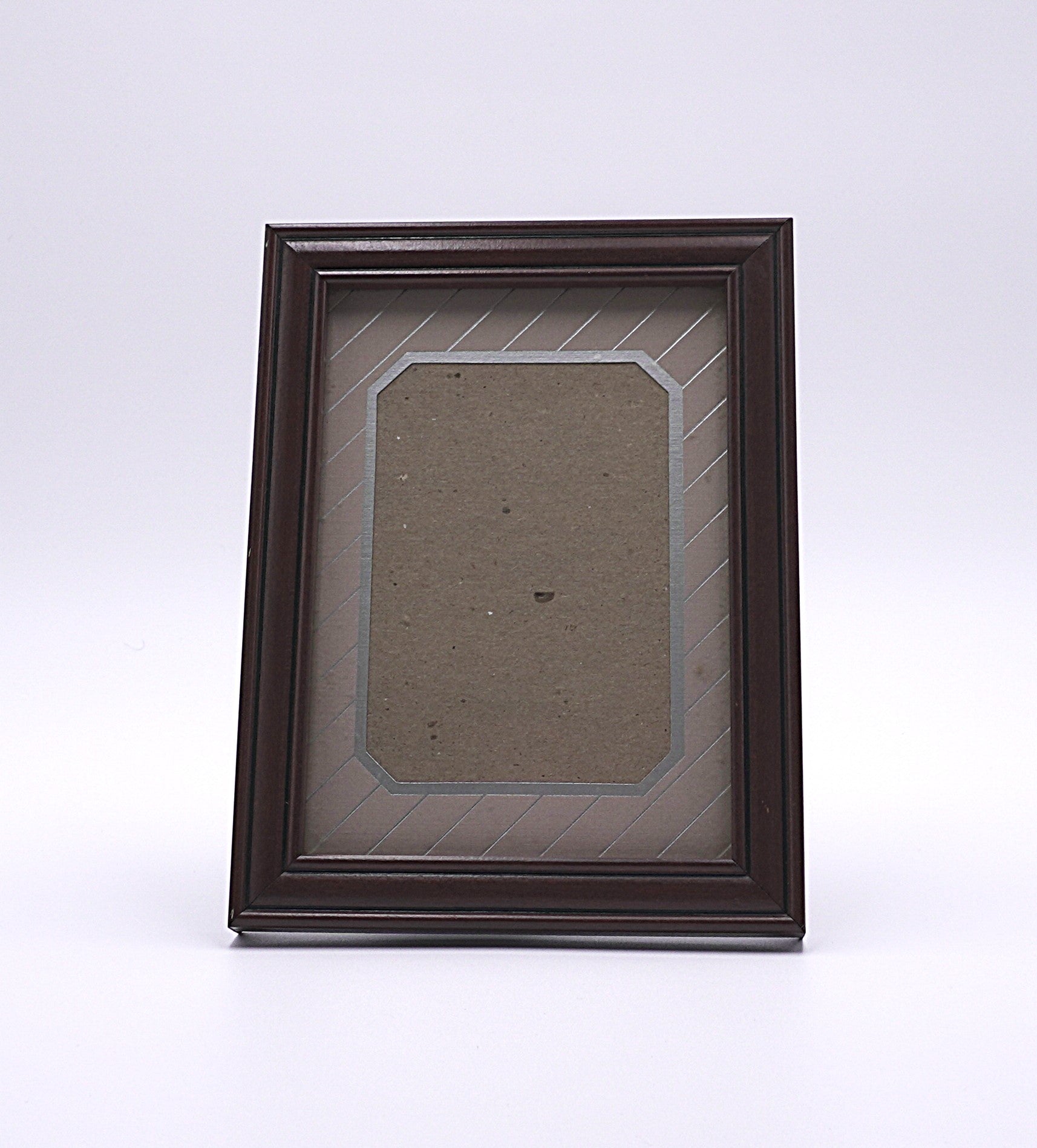 Classic Dark Wood Tabletop Picture Frame