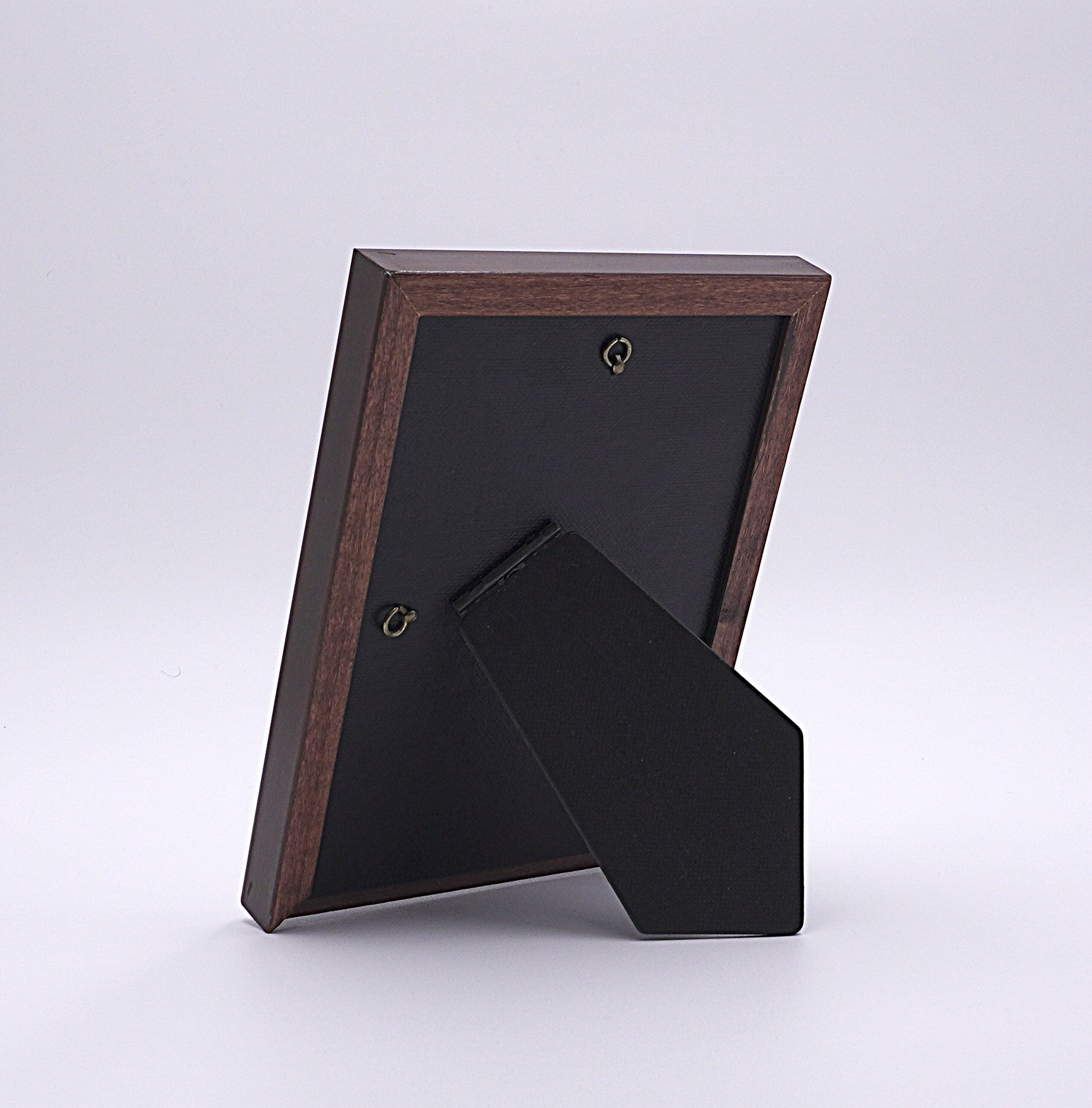 Classic Dark Wood Tabletop Picture Frame