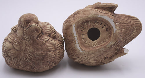 Arnel Ceramic Bird Figurines Pair