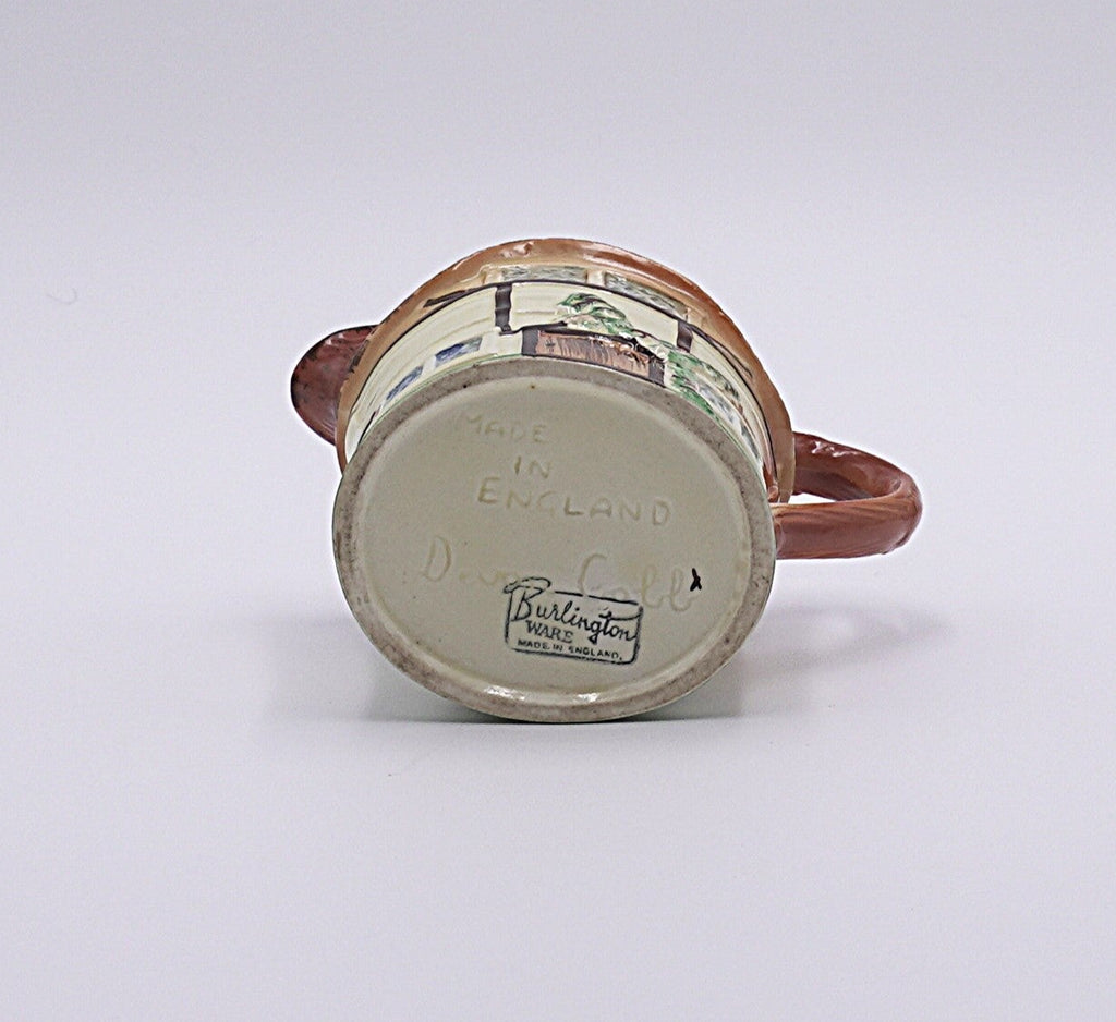 Vintage Burlington Ware English Cottage Ceramic Creamer