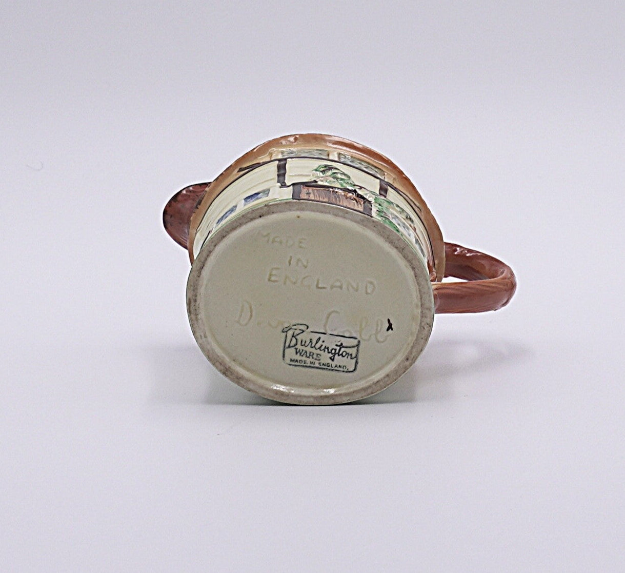 Vintage Burlington Ware English Cottage Ceramic Creamer