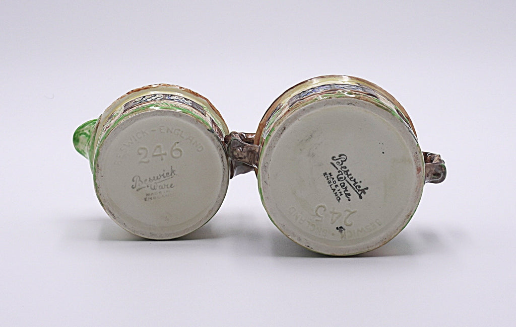 Vintage Beswick Ware Sugar and Creamer Set