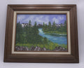 Vintage Ed Leingang Landscape Painting