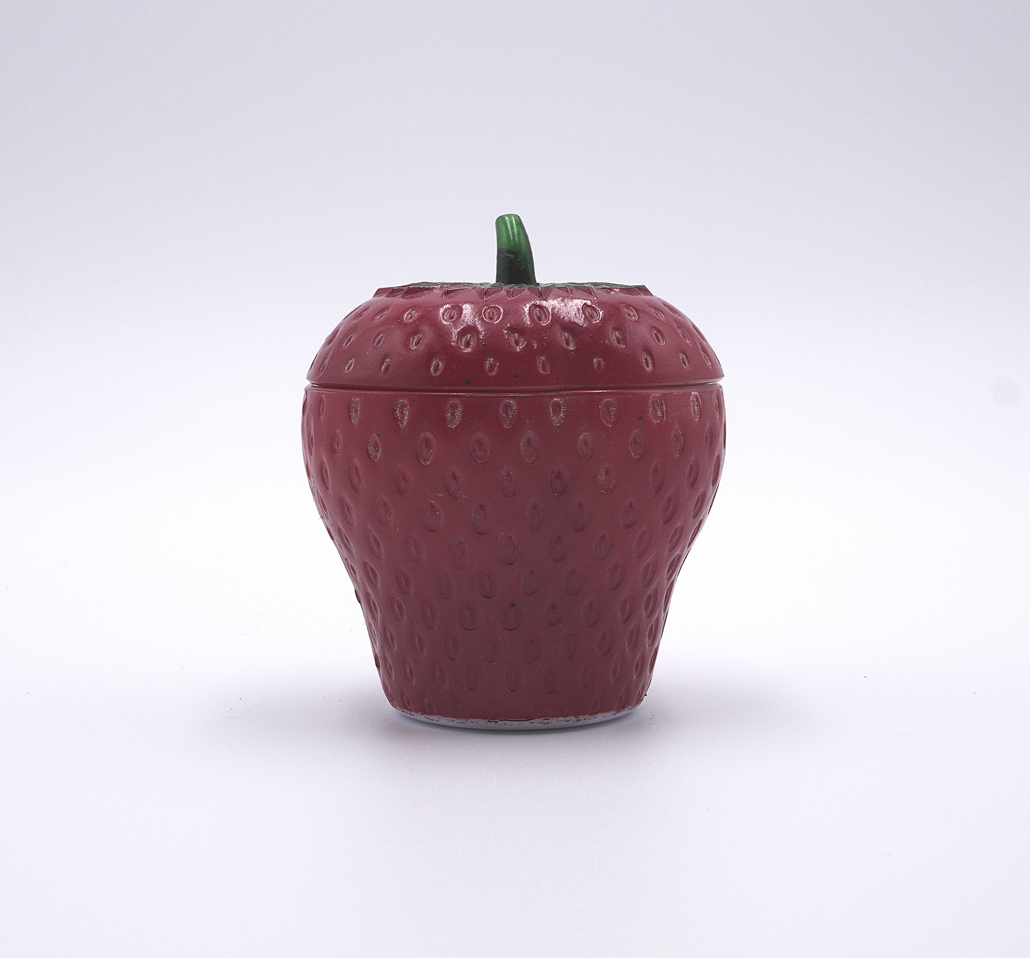Hazel Atlas Milk Glass Strawberry Jam Jar