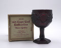 Avon 1876 Cape Cod Ruby Red Goblet – Perfumed Candle Holder with Box