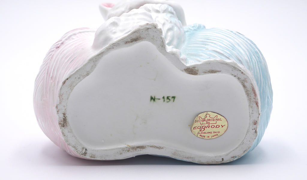 E.O. Brody Kitten & Yarn Double Planter
