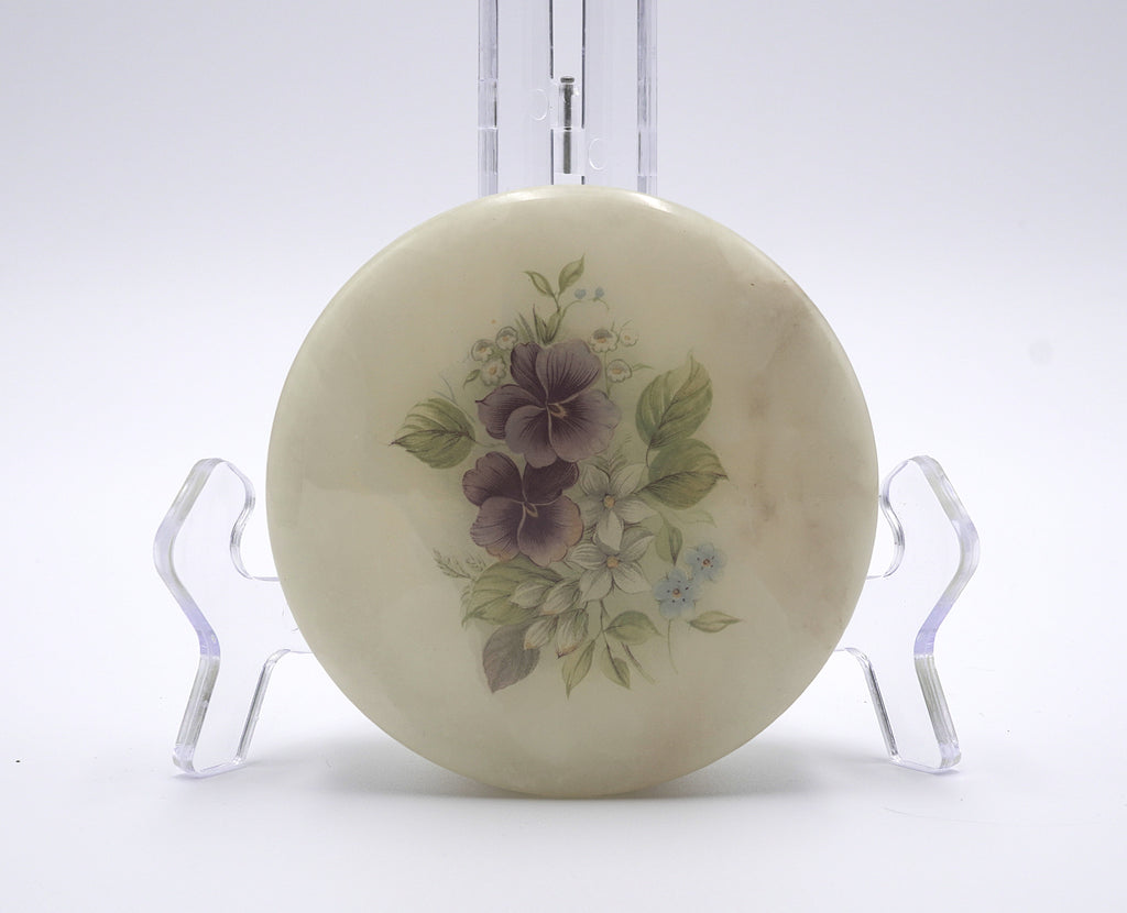 Genuine Italian Alabaster Jewelry Box