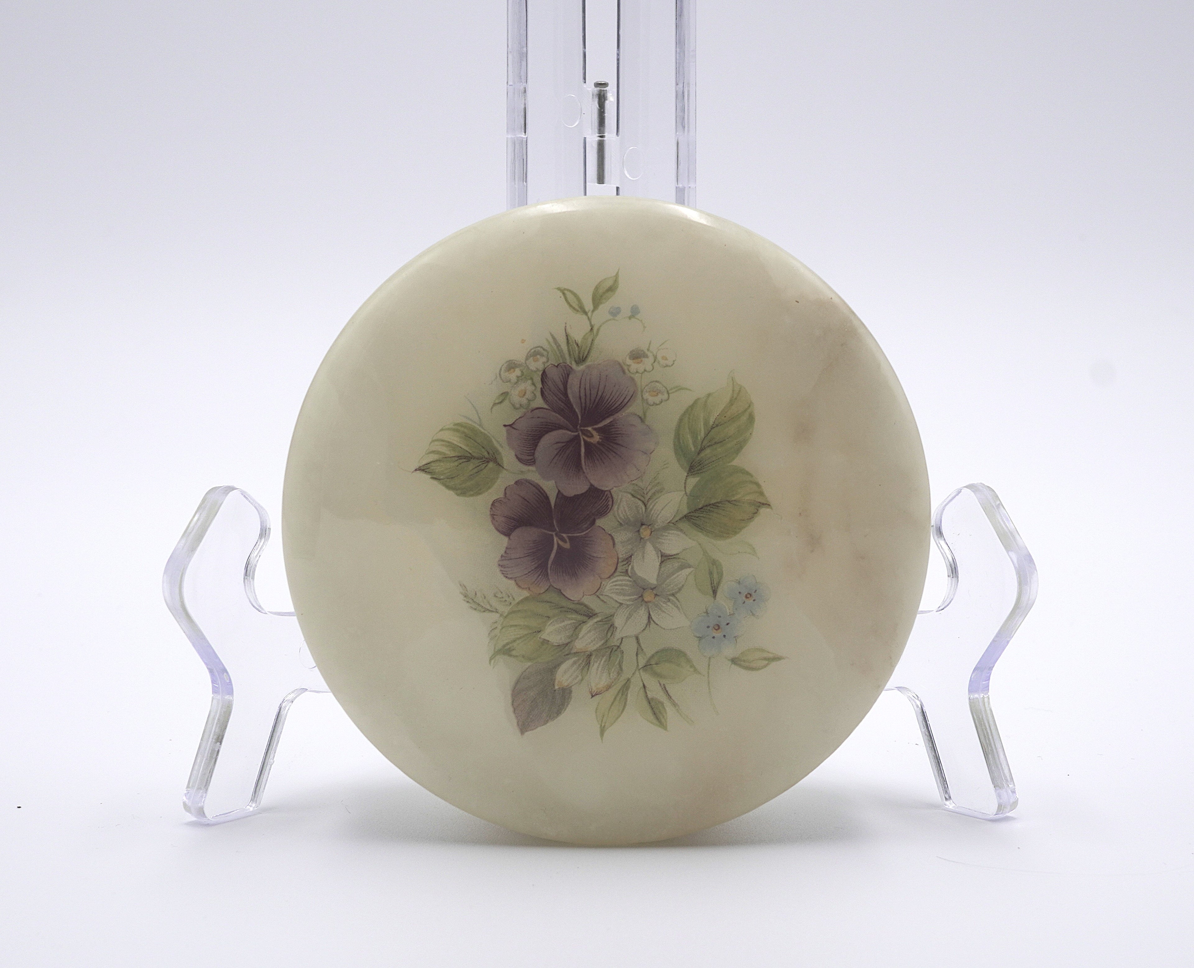 Genuine Italian Alabaster Jewelry Box